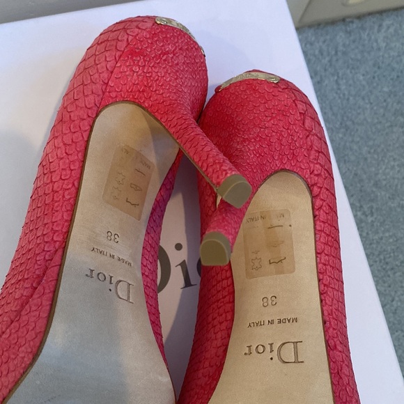 BNIB Miss Dior Peep Toe Pump - Picture 6 of 13